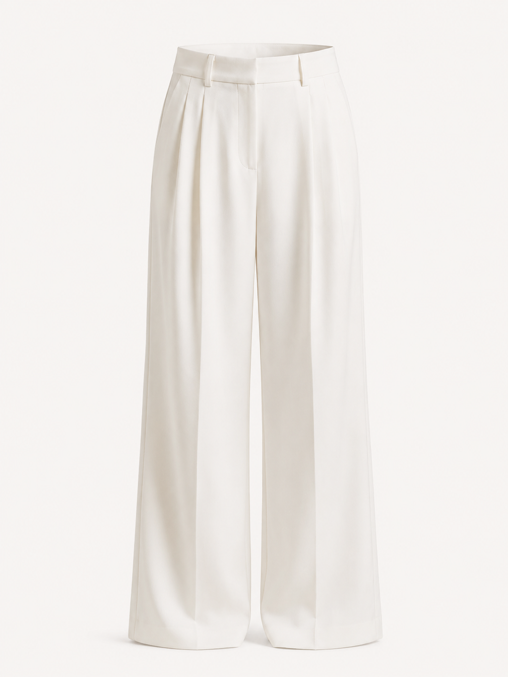 Coraline Women's Pants – High-Waisted Wide-Leg Pants with Elegant Style  