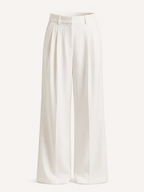 Coraline Women's Pants – High-Waisted Wide-Leg Pants with Elegant Style  