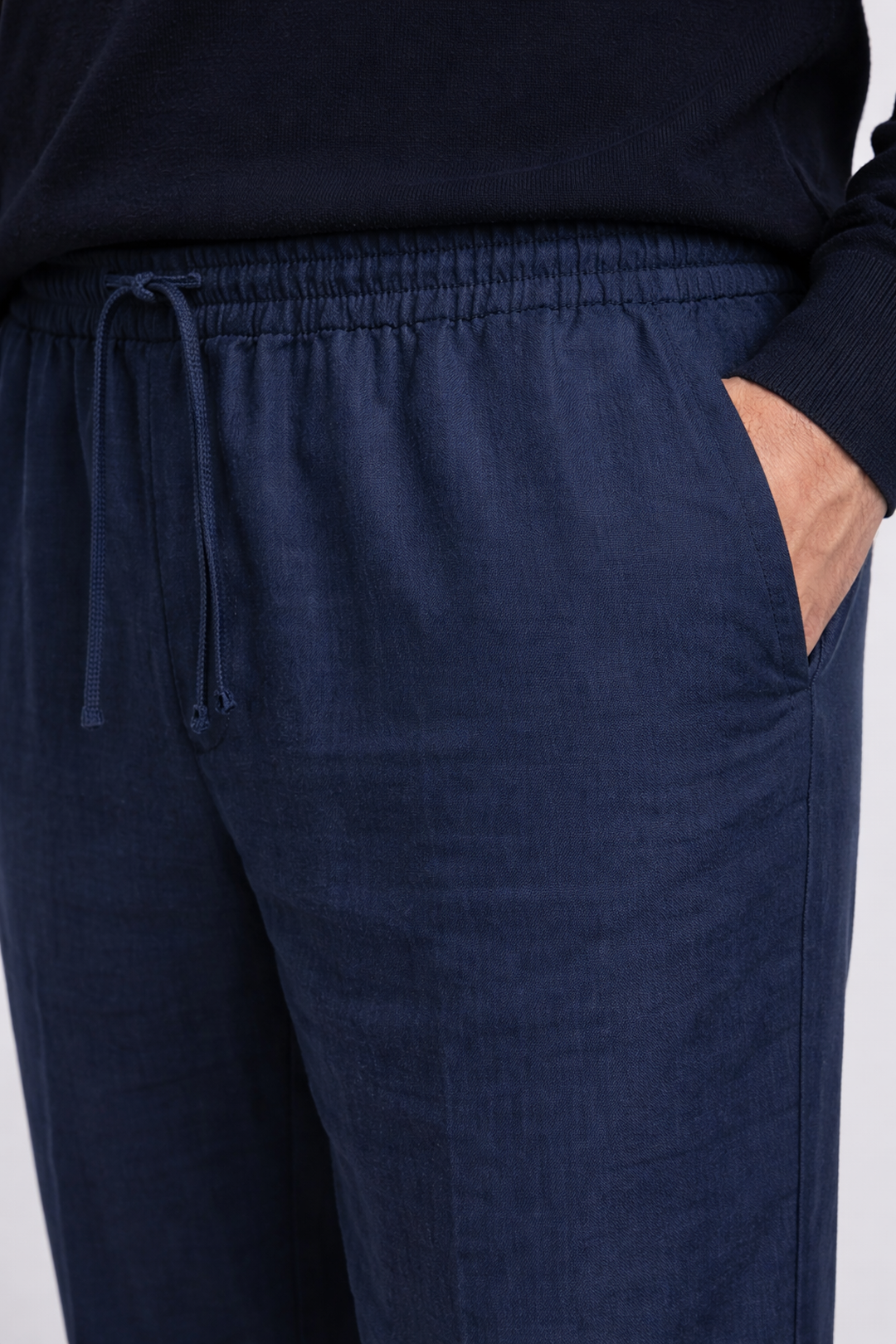 Gauthier Pantalon Homme – Pantalon Décontracté en Lin avec Coupe Relax et Style Élégant