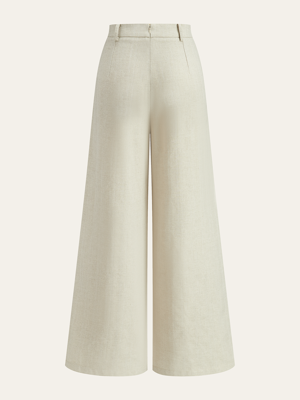 Francette Women's Pants – Mid-Rise Wide-Leg Pants with Elegant Style  