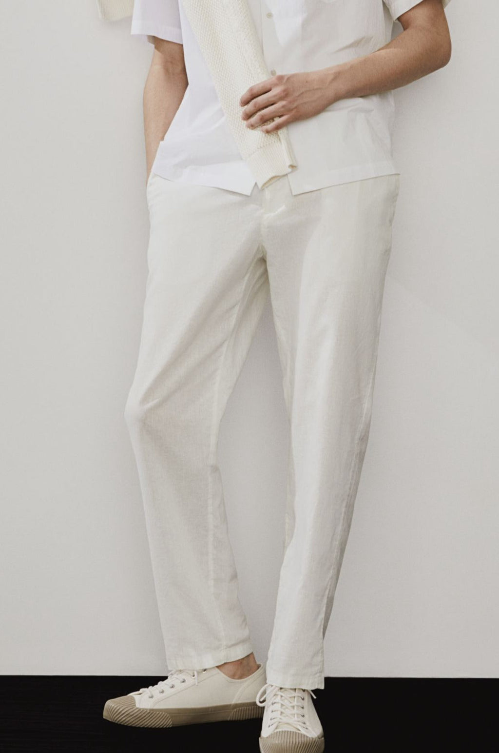 Thierry Pantalon Homme – Pantalon Décontracté avec Taille Élastique et Cordon de Serrage