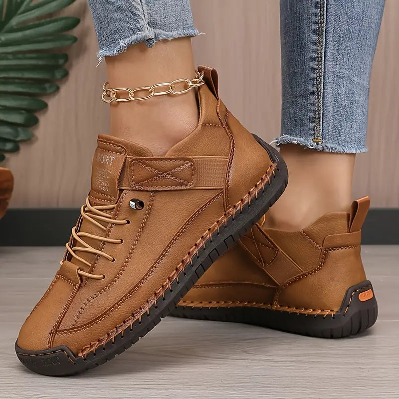 Marlowe Baskets Femme – Chaussures Décontractées à Lacets avec Semelle Flexible