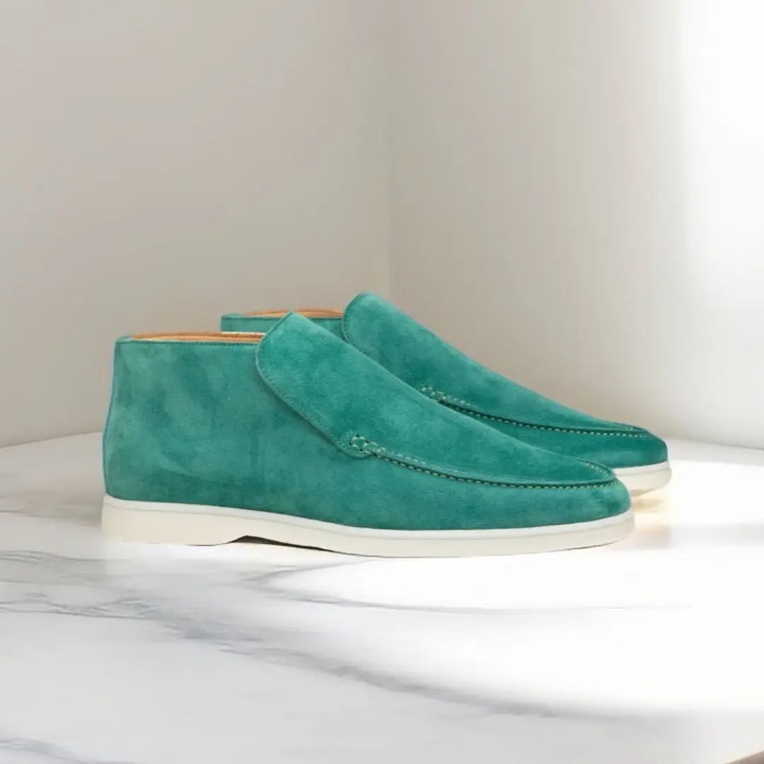 Benoît Mocassins Homme – Loafers Décontractés avec Tige Cousue et Finition Élégante