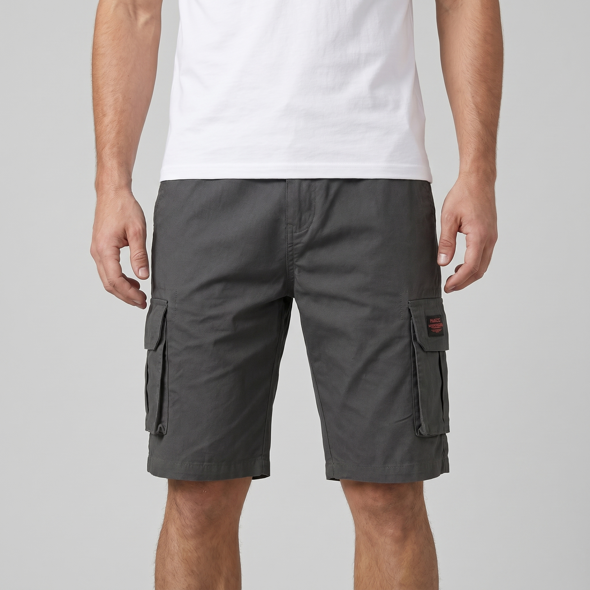 Corentin Short Cargo Homme – Bermuda Décontracté avec Poches Multiples et Coupe Relax