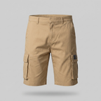 Corentin Short Cargo Homme – Bermuda Décontracté avec Poches Multiples et Coupe Relax