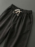 Mélissande Pants Woman – Slim Pants with Drawstring Waist in Casual Style