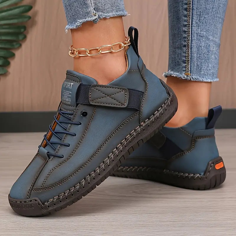 Marlowe Baskets Femme – Chaussures Décontractées à Lacets avec Semelle Flexible