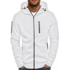 Sterling Hoodie Homme – Sweat à Capuche Zippé en Coton avec Style Sportif et Confort Quotidien