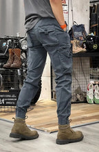 Mathis Pantalon Cargo Homme – Stretch avec Poches, Taille Ajustable & Coupe Jogger