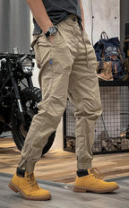 Mathis Pantalon Cargo Homme – Stretch avec Poches, Taille Ajustable & Coupe Jogger