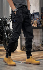 Mathis Pantalon Cargo Homme – Stretch avec Poches, Taille Ajustable & Coupe Jogger
