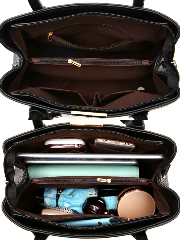 Émeline Sac Tote Femme – Bandoulière Réglable, Format Spacieux & Style Élégant