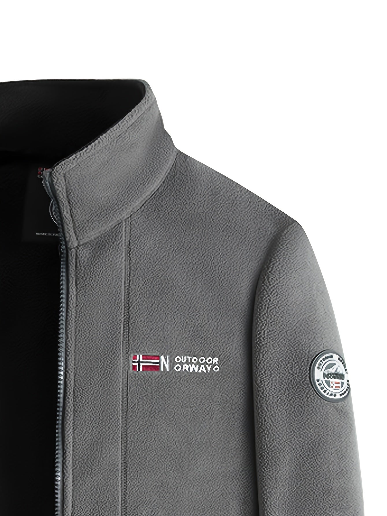 Weston Veste Polaire Homme – Veste Outdoor Chaude avec Col Montant et Design Respirant