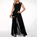 Presley Combinaison Femme – Coupe Fluide Élégante avec Détails Ajourés et Jambes Amples