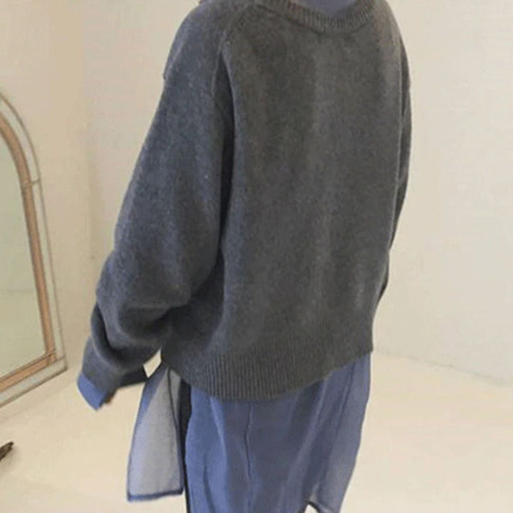 Kendall Cardigan Donna – Maglia in Morbido Cashmere con Chiusura Asimmetrica