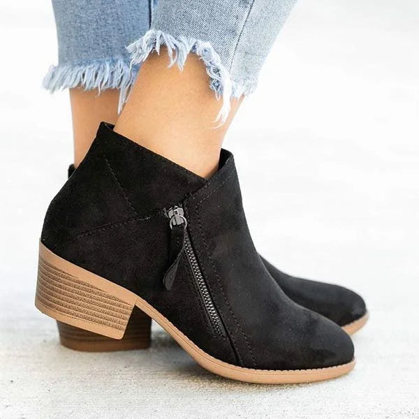 Reagan Bottines Femme – Bottines Élégantes avec Soutien de Voûte et Confort Quotidien