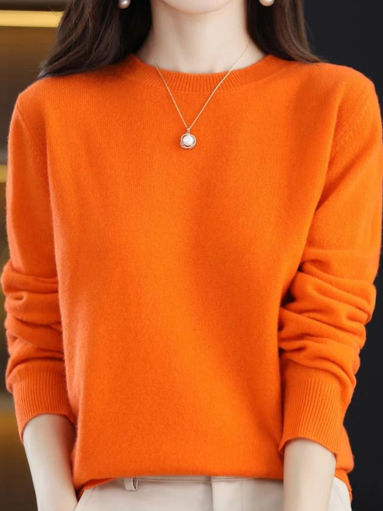 Hannah Pull Femme – Tricot Doux à Manches Longues, Coupe Moderne & Style Élégant