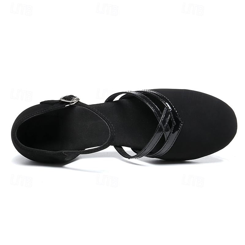 Bailey Chaussures de Danse Femme – Escarpins Élégants à Brides avec Talon Stable et Confort Optimal