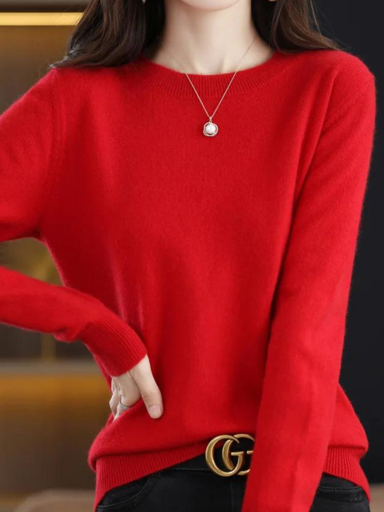 Hannah Pull Femme – Tricot Doux à Manches Longues, Coupe Moderne & Style Élégant