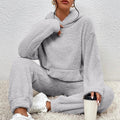 Skylar Ensemble Femme – Ensemble Polaire Doux avec Capuche et Coupe Cocooning
