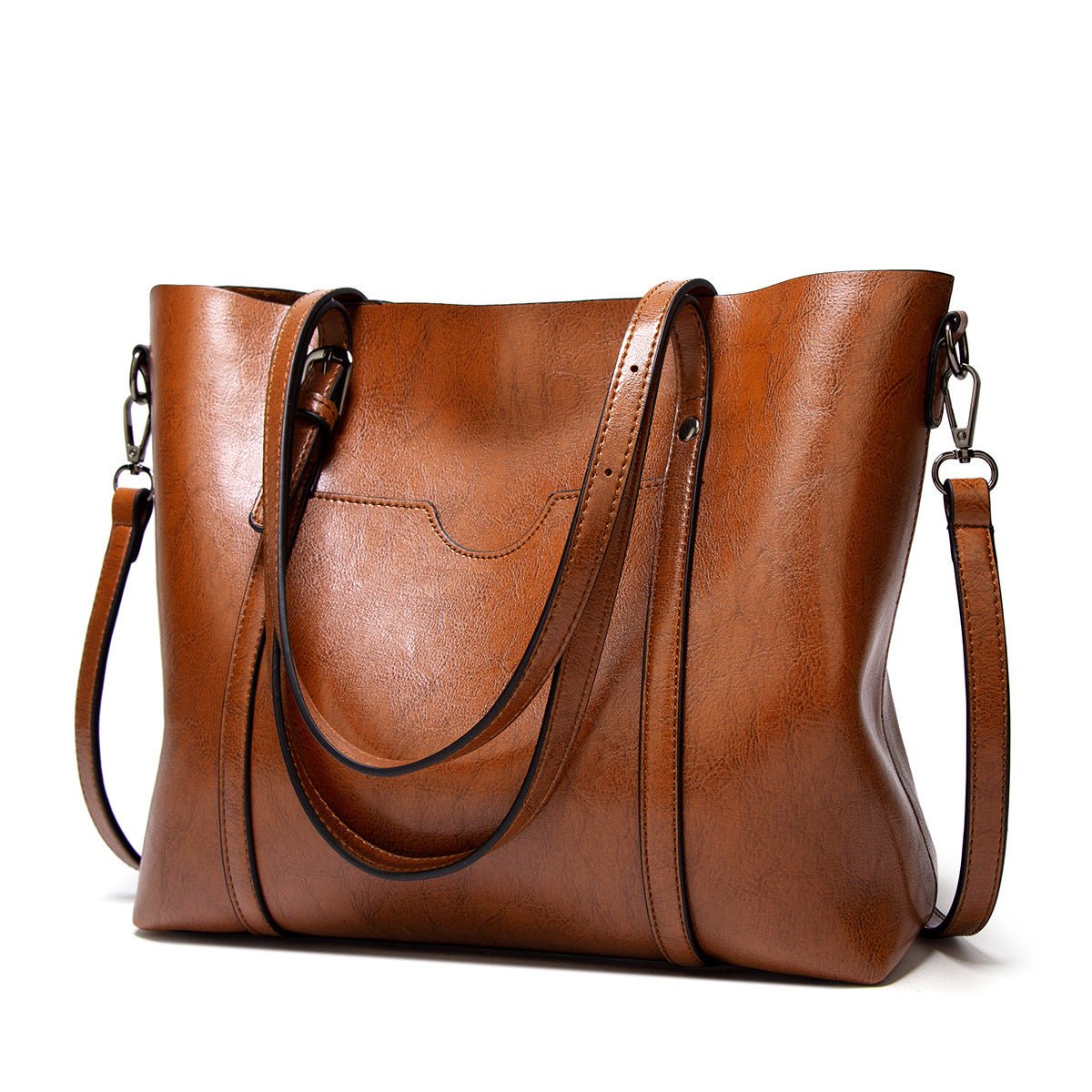 Parker Sac Cabas Femme – Grand Sac Élégant en Cuir avec Bandoulière Polyvalente