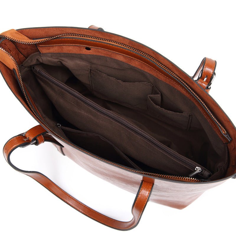 Borsa a Spalla Donna Parker – Grande Borsa Elegante in Pelle con Tracolla Versatile