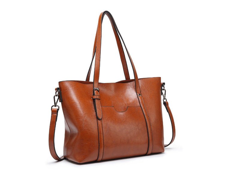 Parker Sac Cabas Femme – Grand Sac Élégant en Cuir avec Bandoulière Polyvalente