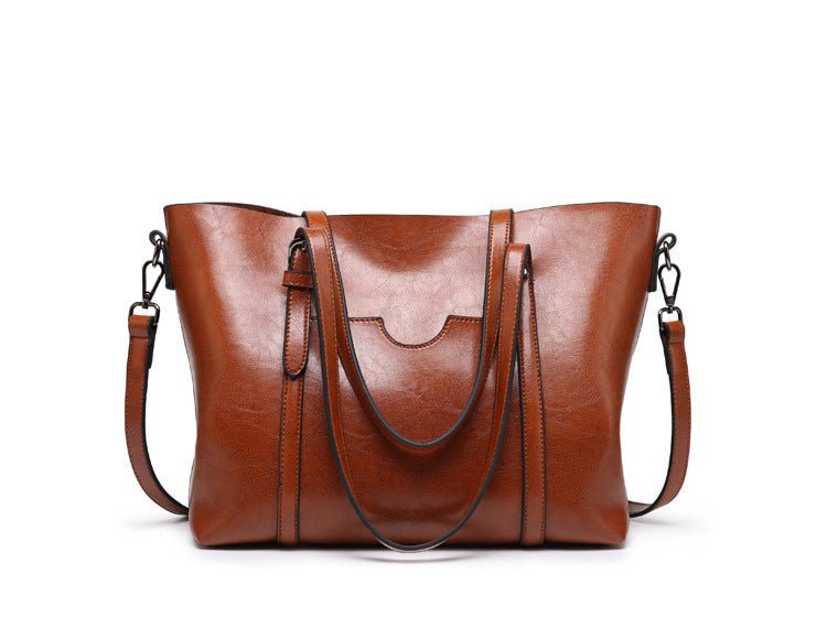 Borsa a Spalla Donna Parker – Grande Borsa Elegante in Pelle con Tracolla Versatile