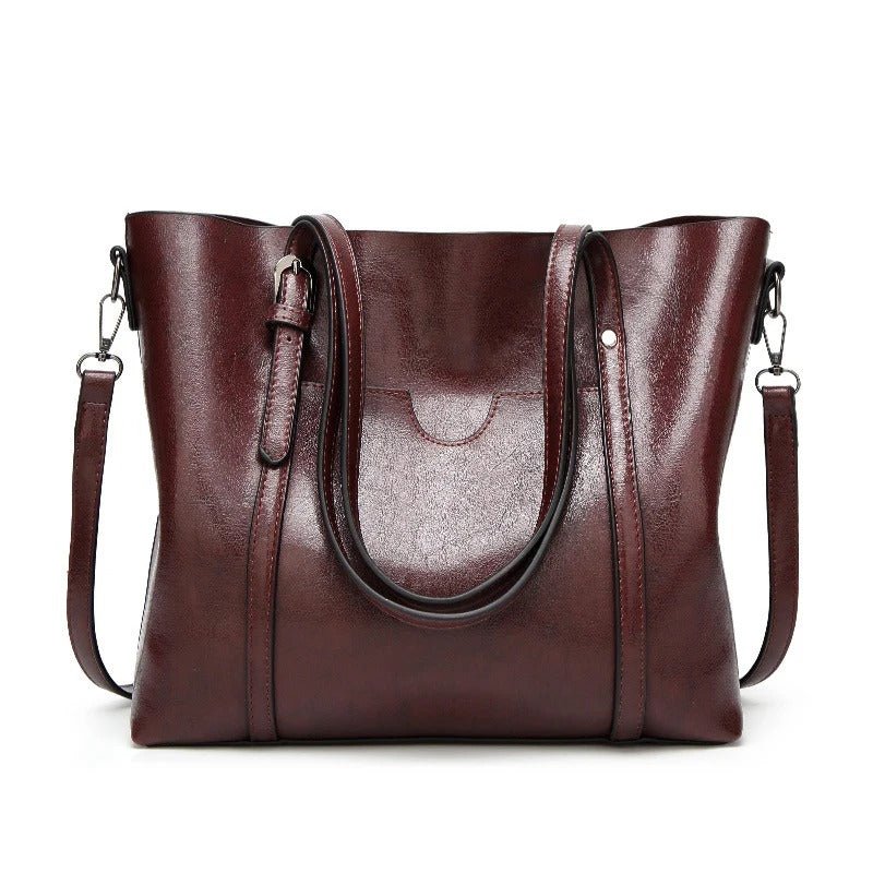 Parker Sac Cabas Femme – Grand Sac Élégant en Cuir avec Bandoulière Polyvalente