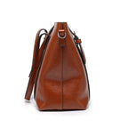 Borsa a Spalla Donna Parker – Grande Borsa Elegante in Pelle con Tracolla Versatile