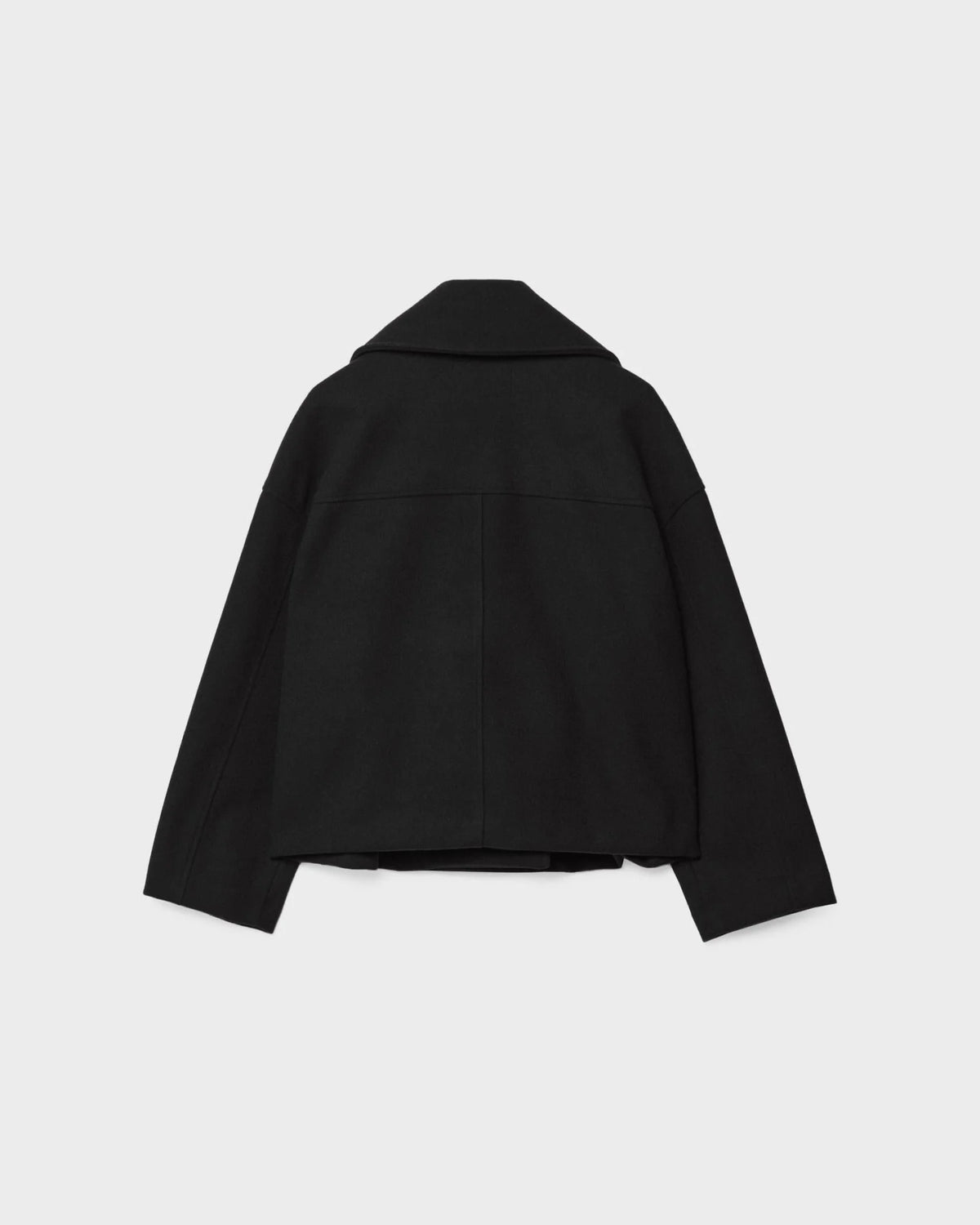 Clémence Veste Femme – Coupe Courte Croisée, Revers Larges & Style Élégant