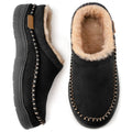 Thorne Chaussons Homme – Pantoufles Fermées Doublées avec Intérieur Doux & Semelle Antidérapante