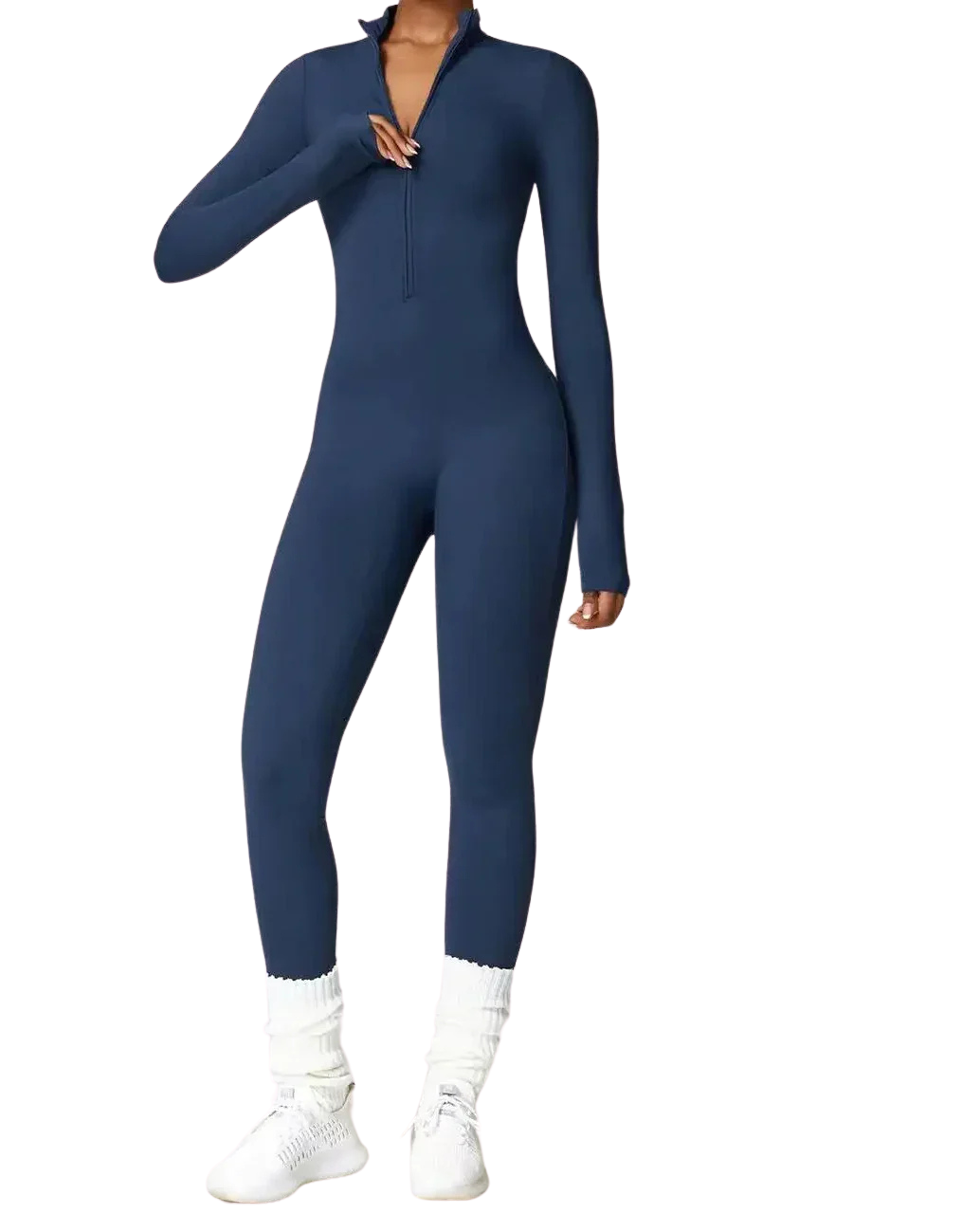 Savannah Combinaison Hiver Femme – Combinaison Chaude en Polaire avec Stretch et Col Zippé Ajustable