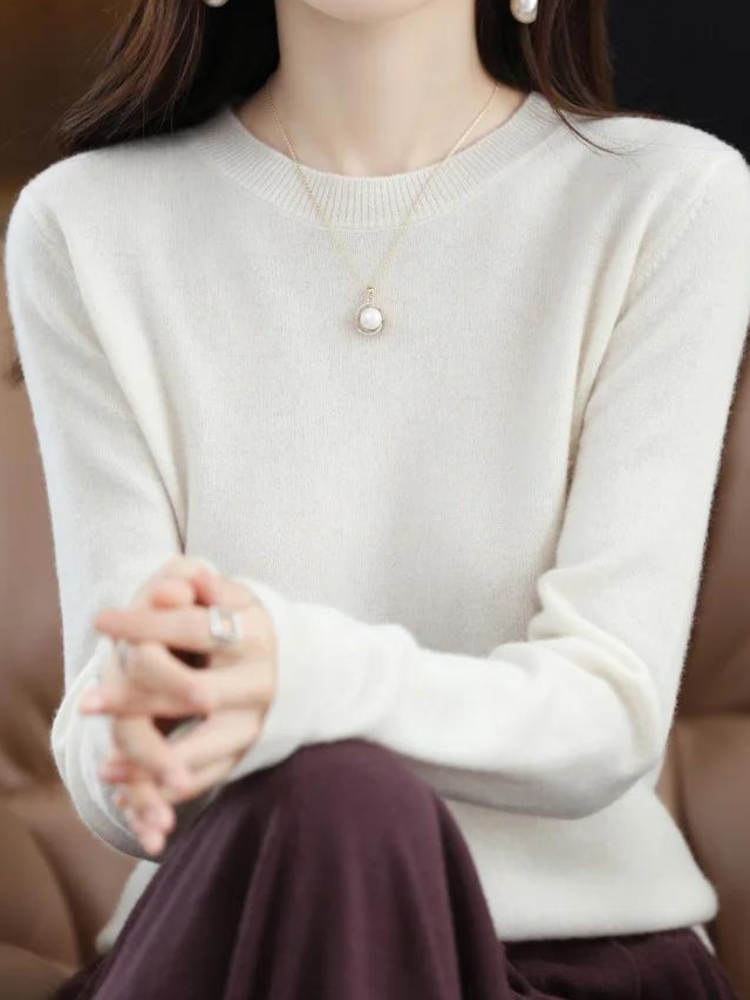 Hannah Pull Femme – Tricot Doux à Manches Longues, Coupe Moderne & Style Élégant